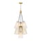 Designers Fountain Liana 7-Light Brushed Gold Glam Tiered Statement Chandelier for Foyers and Entryways D328M-7CH-BG - alternate 8